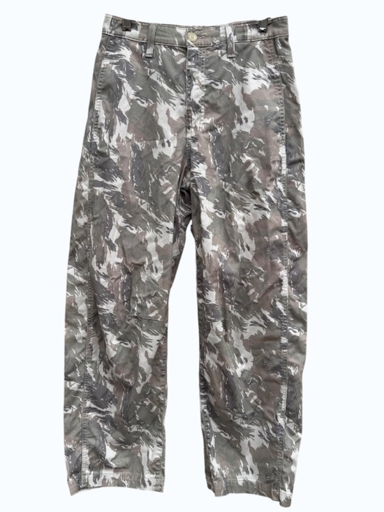 Ag Adriano Goldschmied Pants - ag FIONA High-Waisted Barrel Leg Camo Pant